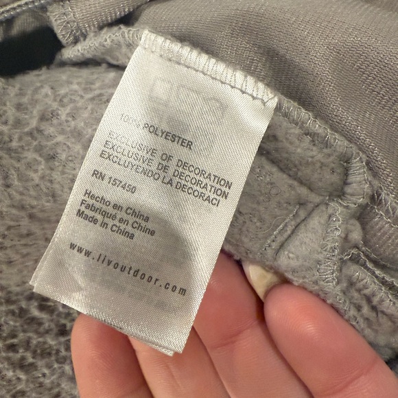 LIA Outdoor Gray Sherpa Jacket gray - Picture 6 of 8